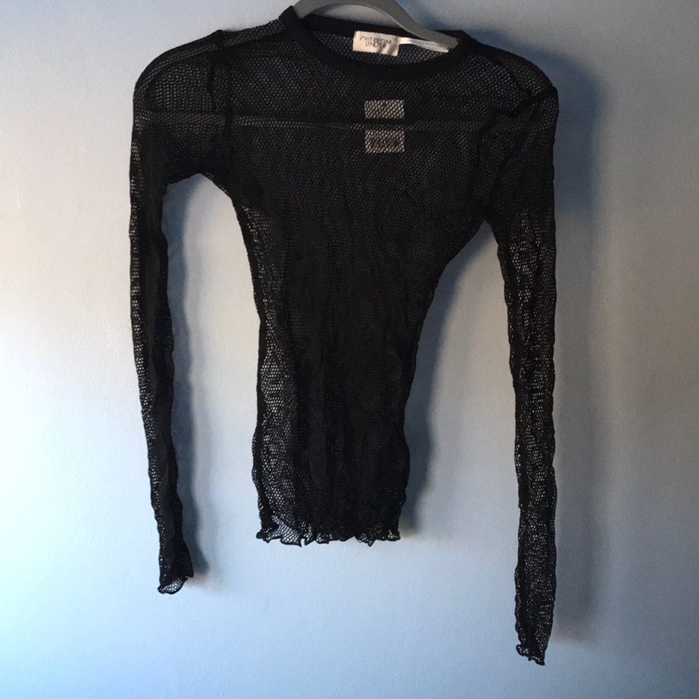 Urban Outfitters Mesh Party Top